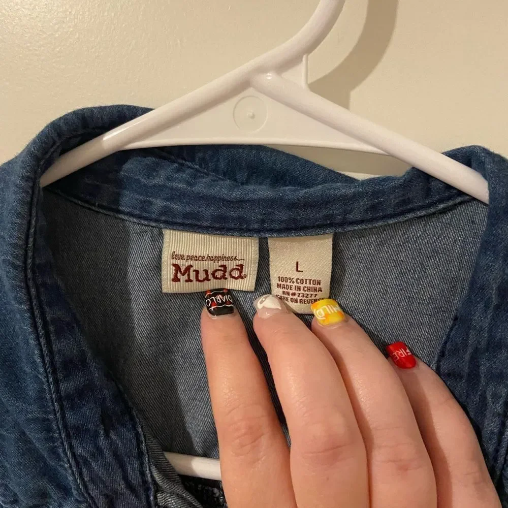 Denim button down - Picture 7 of 7